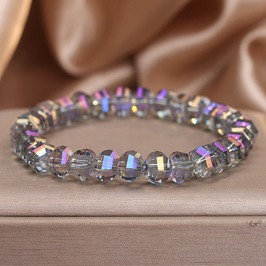 Women's High-grade Colorful Crystal Bracelet Light Luxury Minority