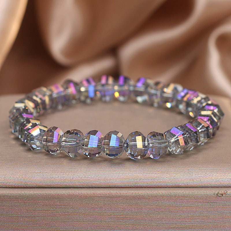 Women's High-grade Colorful Crystal Bracelet Light Luxury Minority