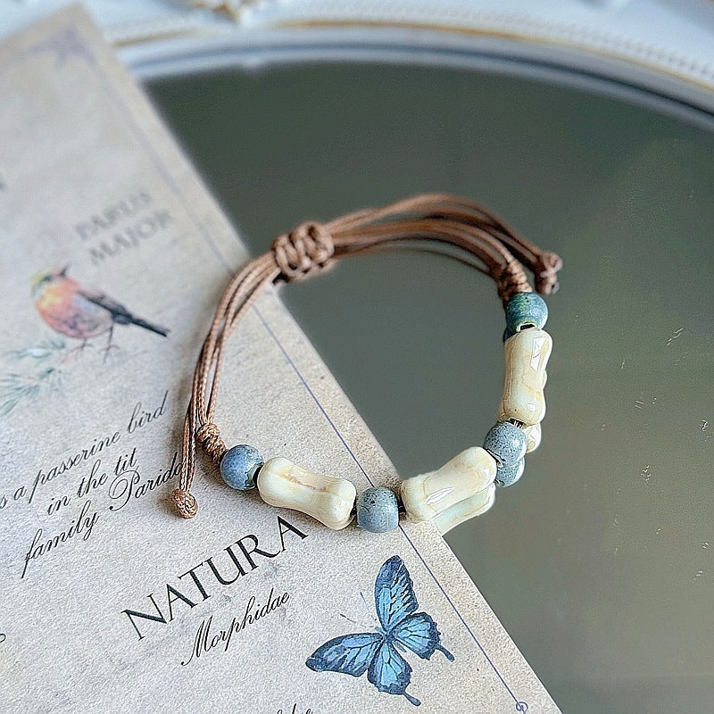 Processing Technology Of Women's Ceramic Braided Bracelet