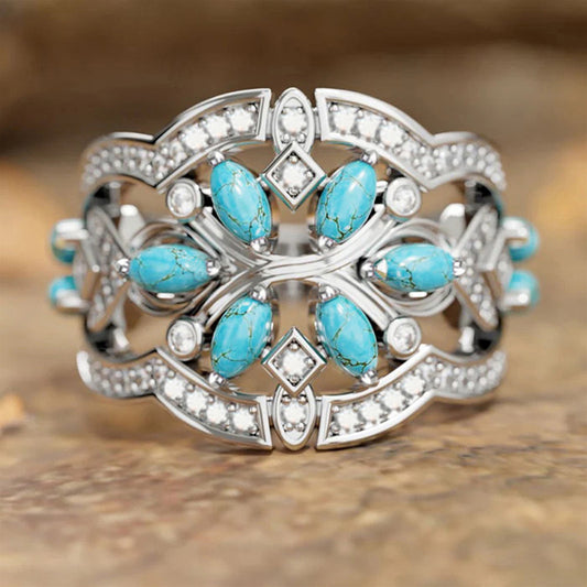 Japanese And Korean Ethnic Style Exotic Ring