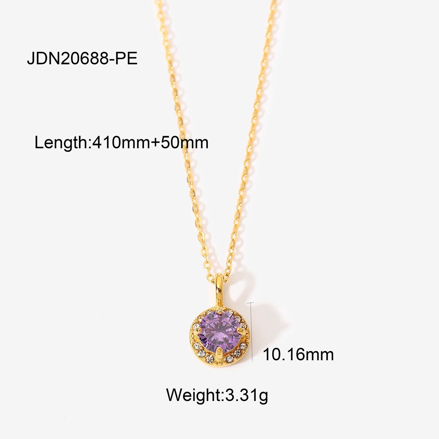 Adora Gemstone Necklace