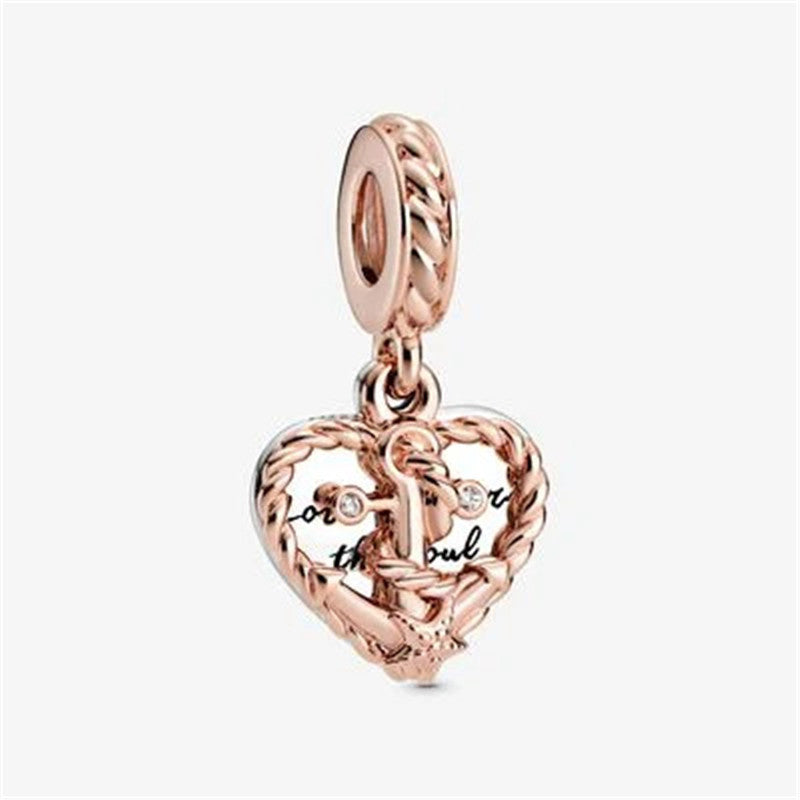 Fashion ladies zircon gemstone pendant necklace