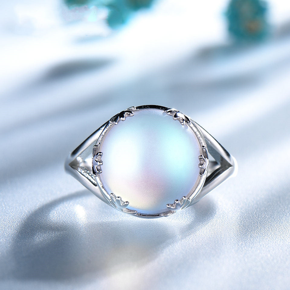 Aurora Moonlight Gemstone Ring