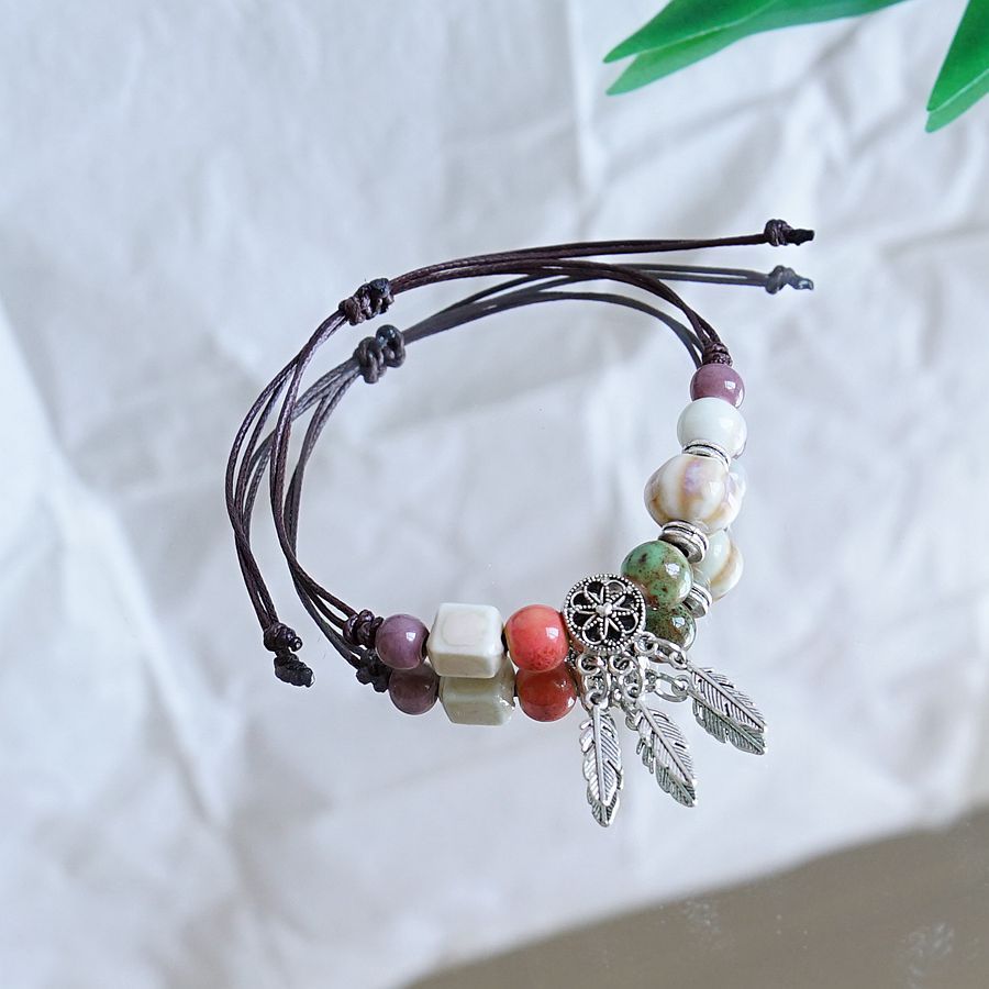 Processing Technology Of Women's Ceramic Braided Bracelet