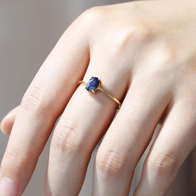Gold-plated Fashion Simple High-grade Ring