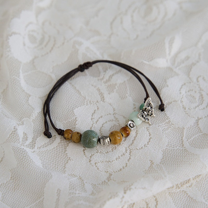 Processing Technology Of Women's Ceramic Braided Bracelet