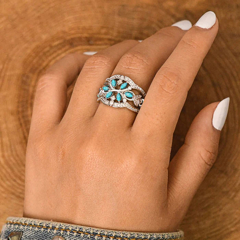 Japanese And Korean Ethnic Style Exotic Ring