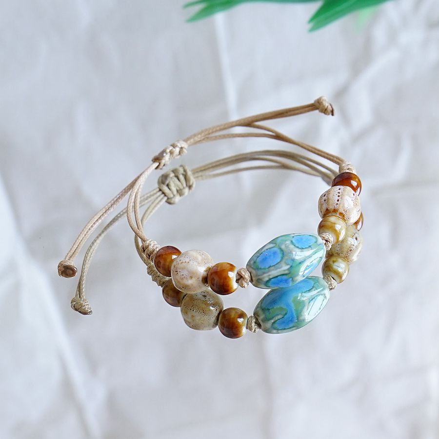 Processing Technology Of Women's Ceramic Braided Bracelet