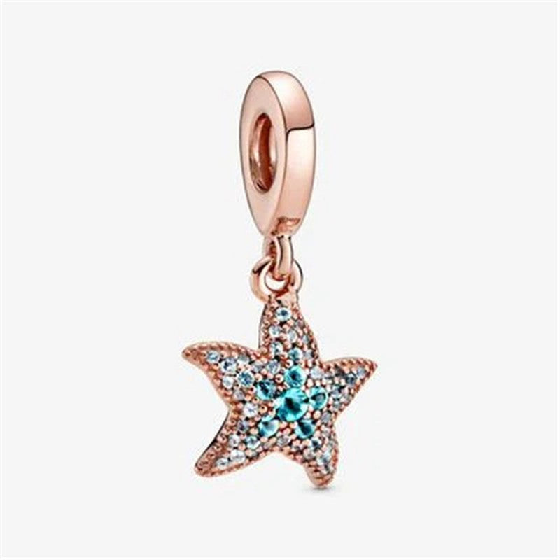 Fashion ladies zircon gemstone pendant necklace