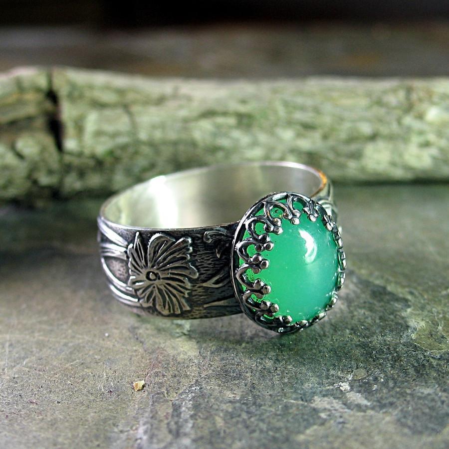 Fashion Vintage Lace Gemstone Ring