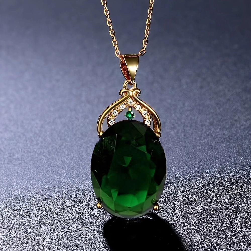Stylish Pendant Ametrine Gemstone Necklace