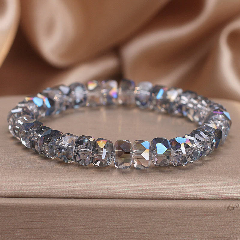 Women's High-grade Colorful Crystal Bracelet Light Luxury Minority