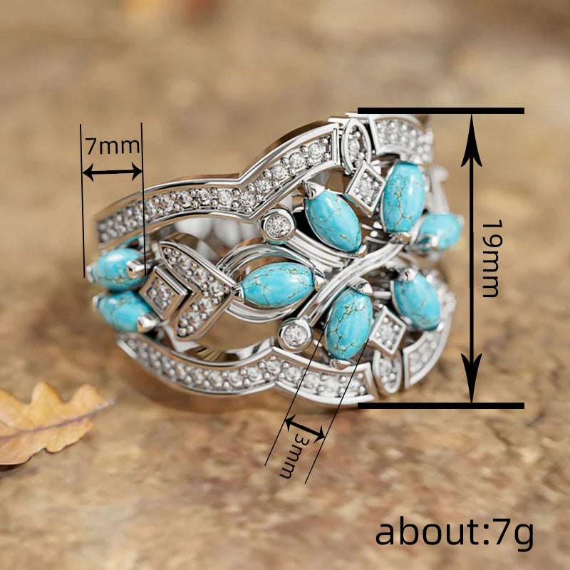 Japanese And Korean Ethnic Style Exotic Ring