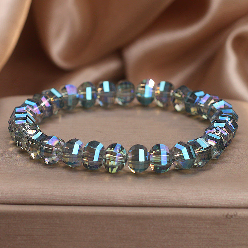 Women's High-grade Colorful Crystal Bracelet Light Luxury Minority