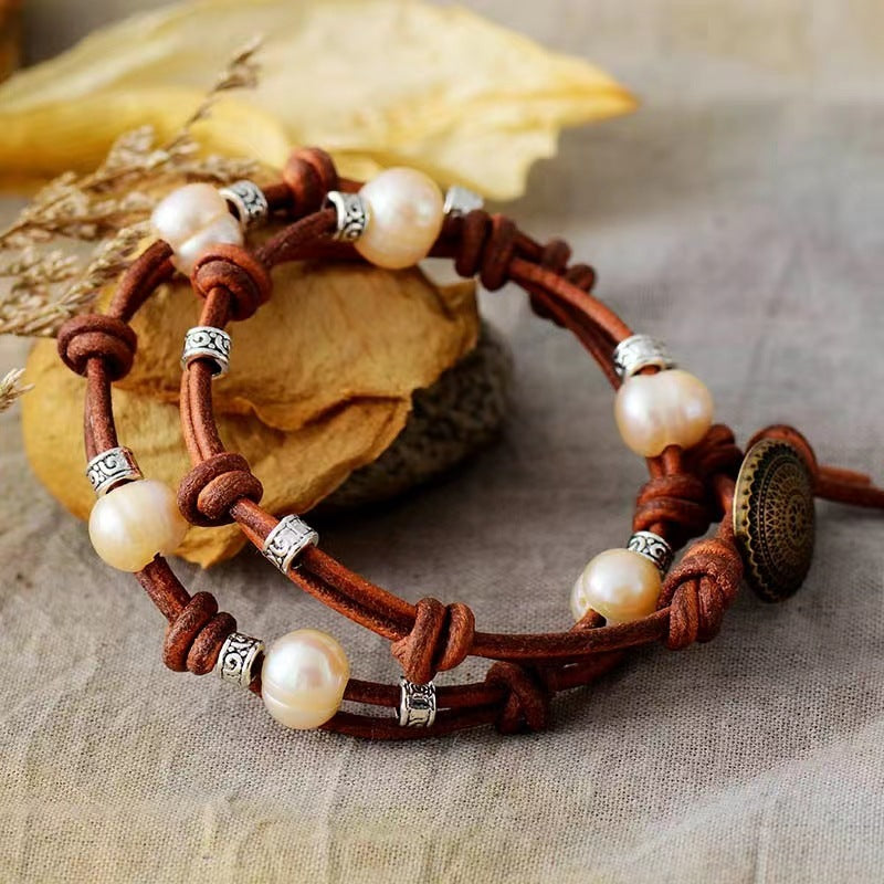 Tigereye Haematite Unisex Silver-strip Bracelet
