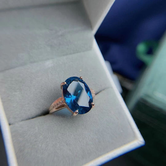 Women's Fashion Colored Gemstone Ring