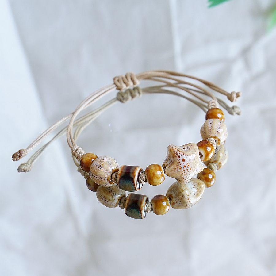 Processing Technology Of Women's Ceramic Braided Bracelet