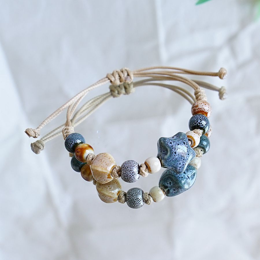 Processing Technology Of Women's Ceramic Braided Bracelet