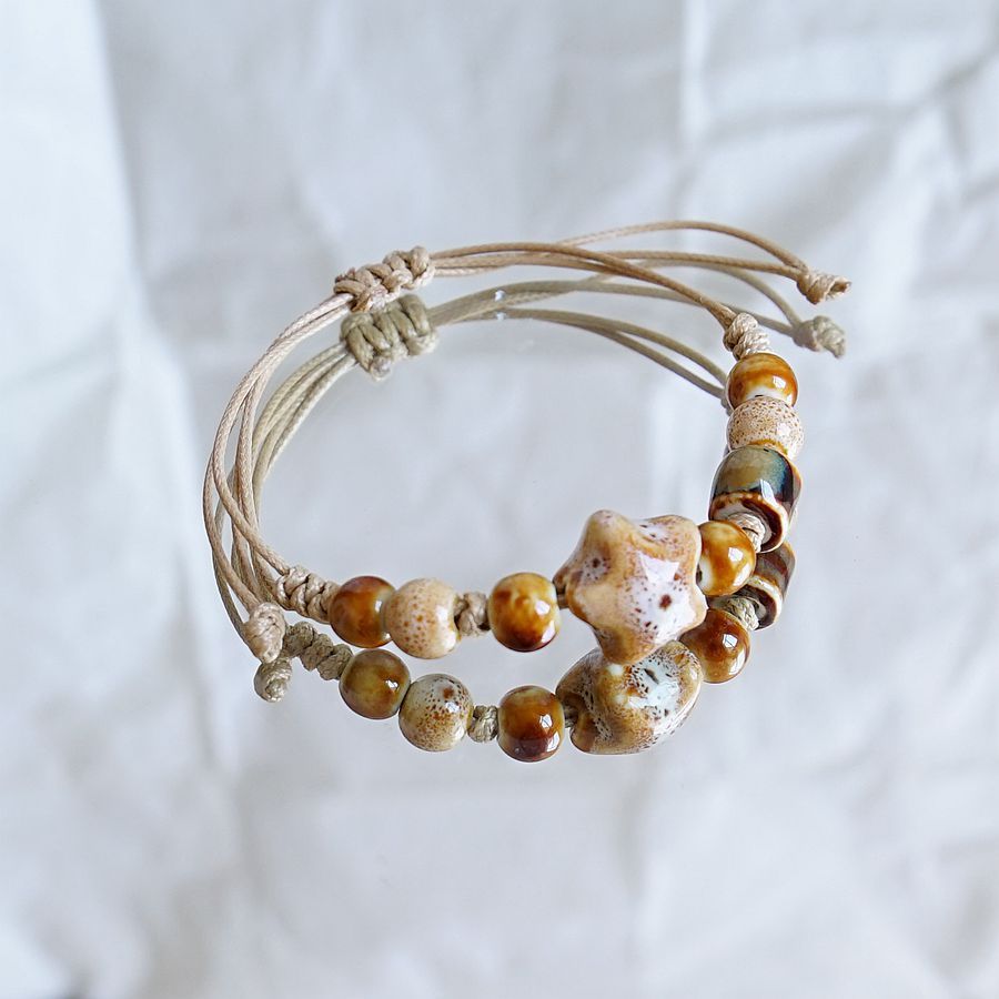 Processing Technology Of Women's Ceramic Braided Bracelet