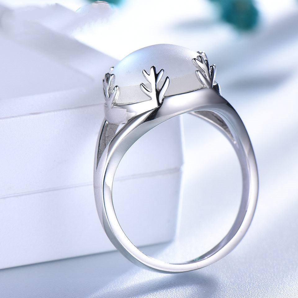Aurora Moonlight Gemstone Ring