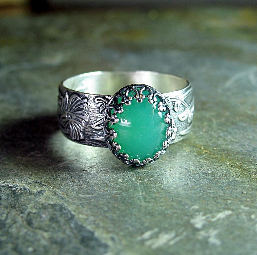 Fashion Vintage Lace Gemstone Ring