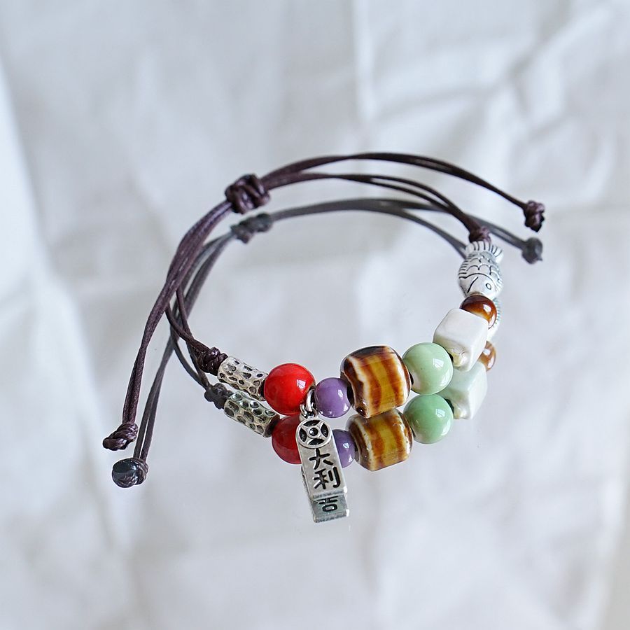 Processing Technology Of Women's Ceramic Braided Bracelet