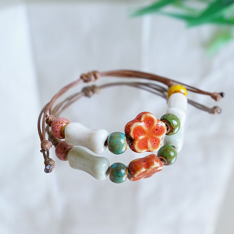 Processing Technology Of Women's Ceramic Braided Bracelet