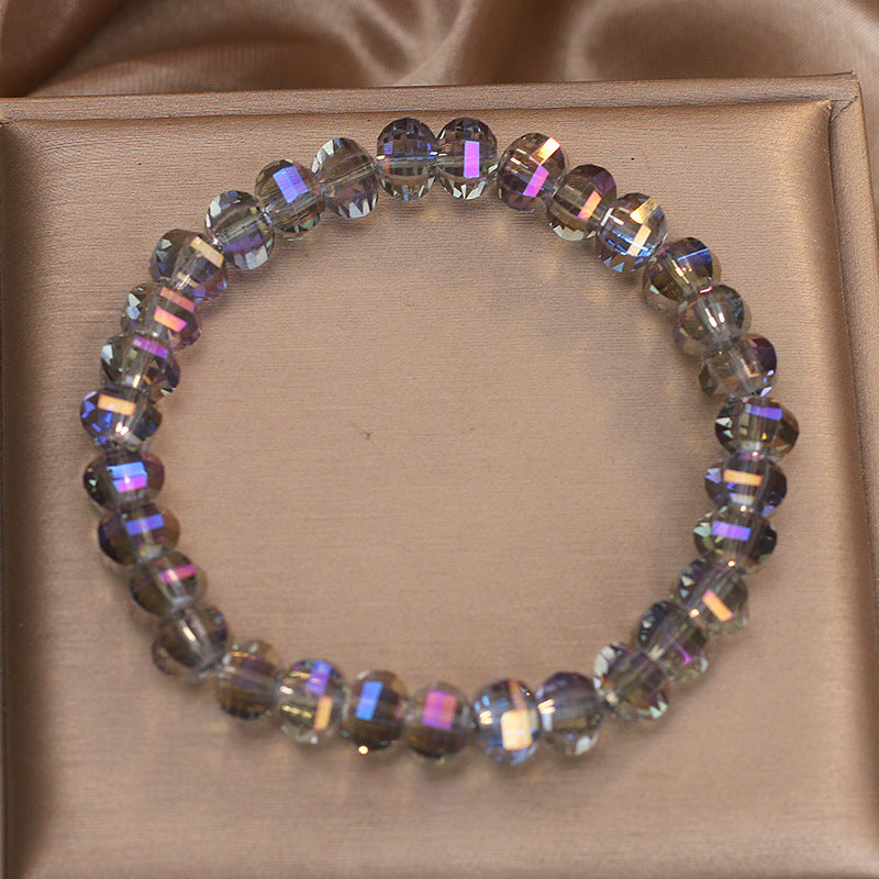 Women's High-grade Colorful Crystal Bracelet Light Luxury Minority