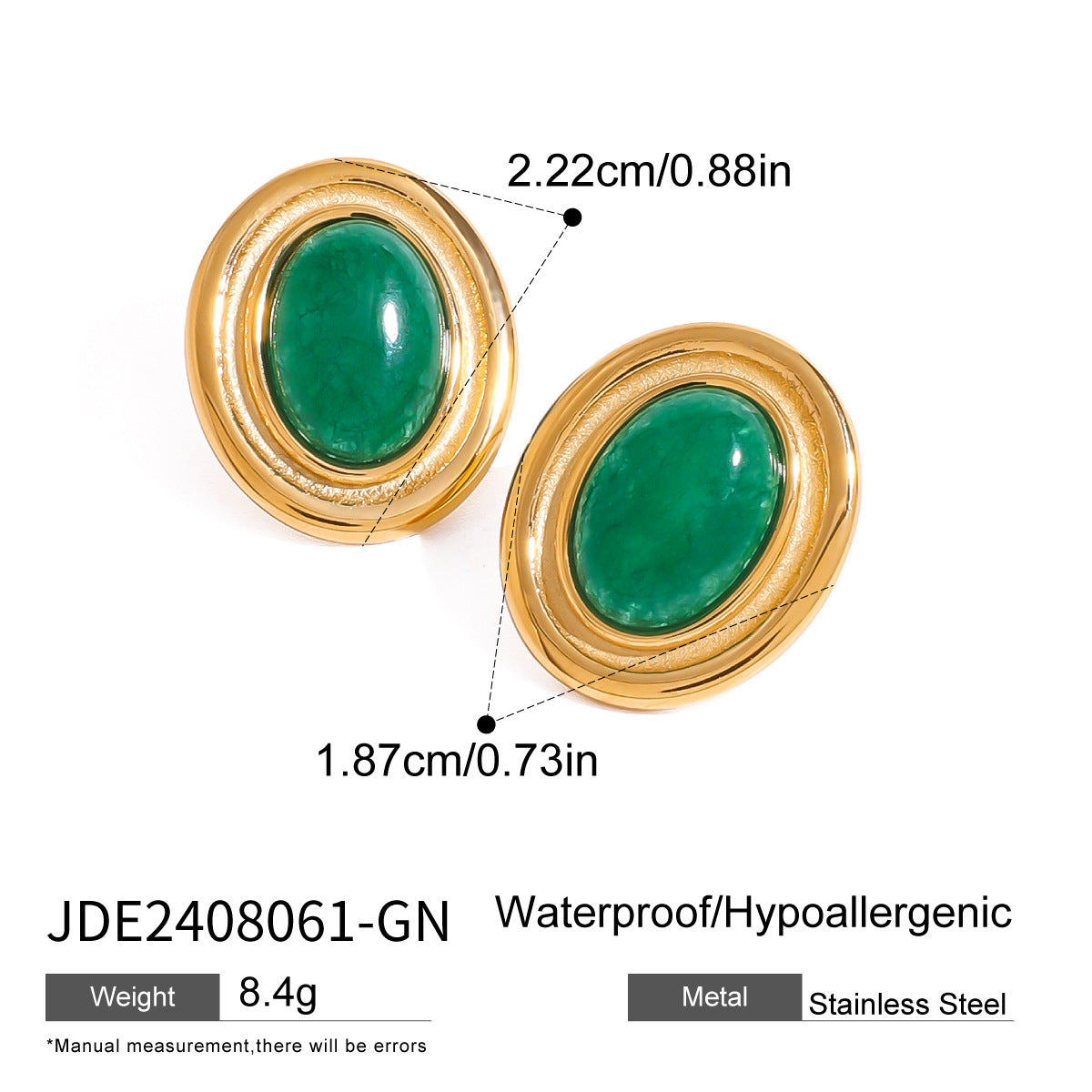 Ladies' Fashion Gemstone Earrings