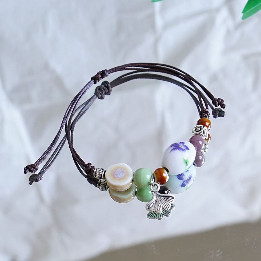 Processing Technology Of Women's Ceramic Braided Bracelet