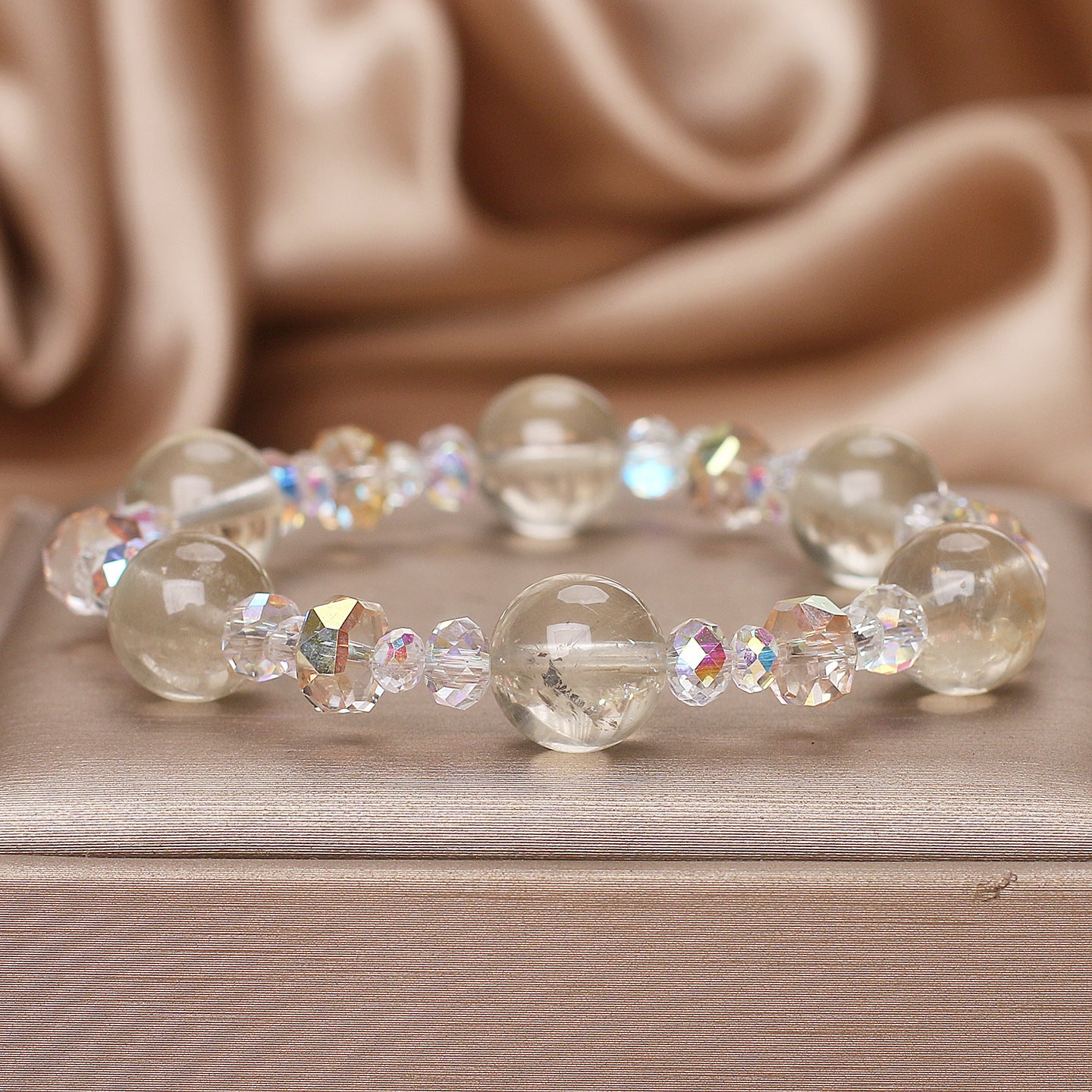 New Natural Lemon Crystal Citrine Bracelet Women's Light Luxury