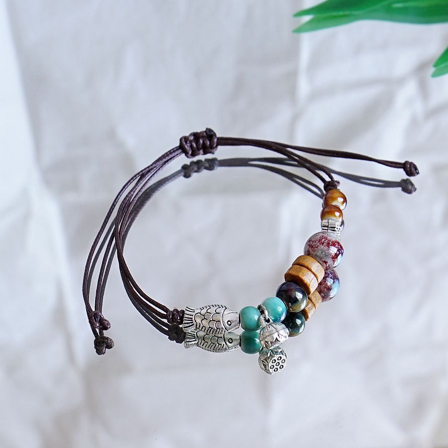 Processing Technology Of Women's Ceramic Braided Bracelet