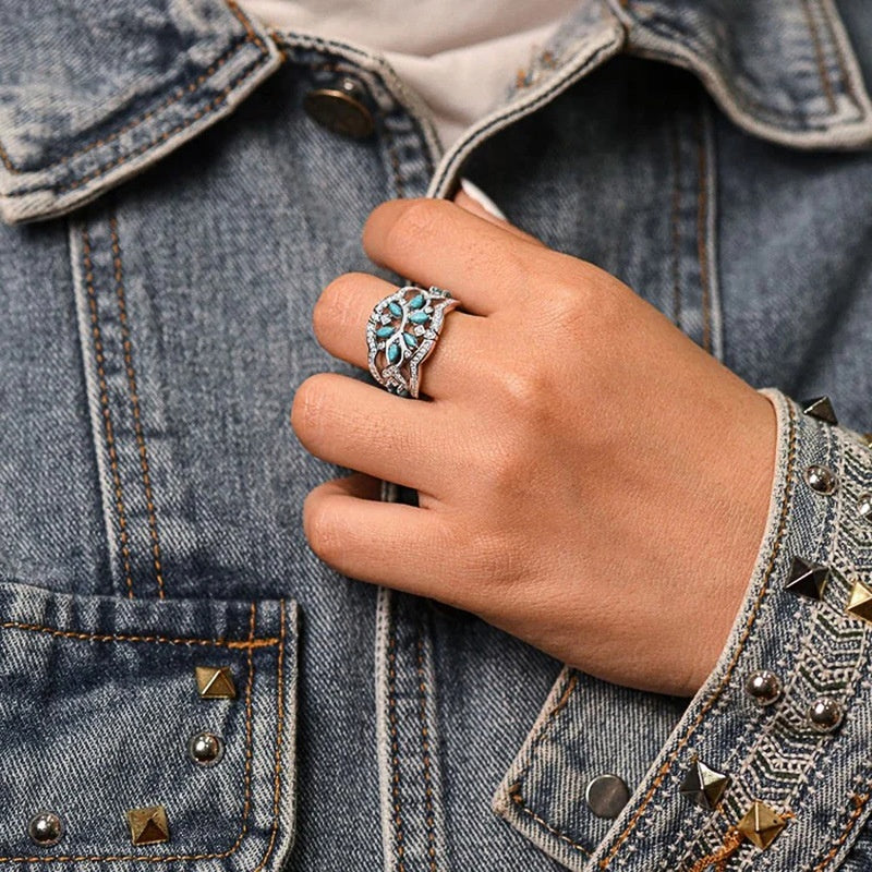 Japanese And Korean Ethnic Style Exotic Ring