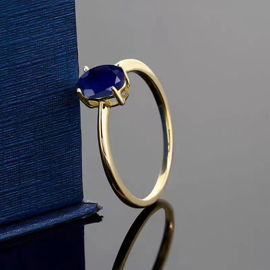 Gold-plated Fashion Simple High-grade Ring