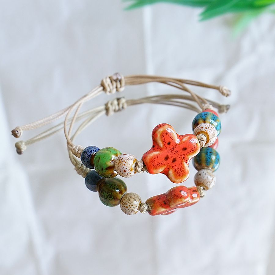 Processing Technology Of Women's Ceramic Braided Bracelet
