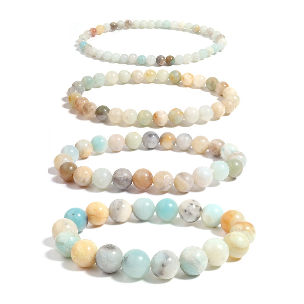 Bohemian Bracelet Colorful Natural Stone Beaded