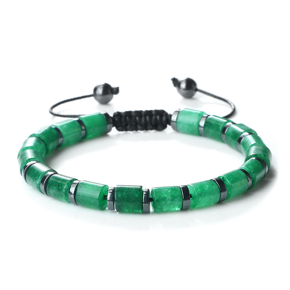 Colorful Agate Stone Beaded High-grade Bohemian Adjustable Bracelet