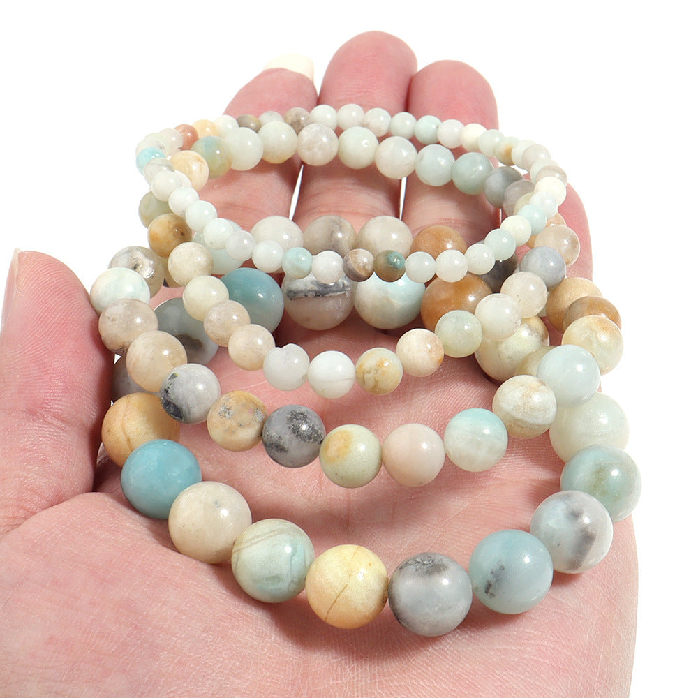 Bohemian Bracelet Colorful Natural Stone Beaded