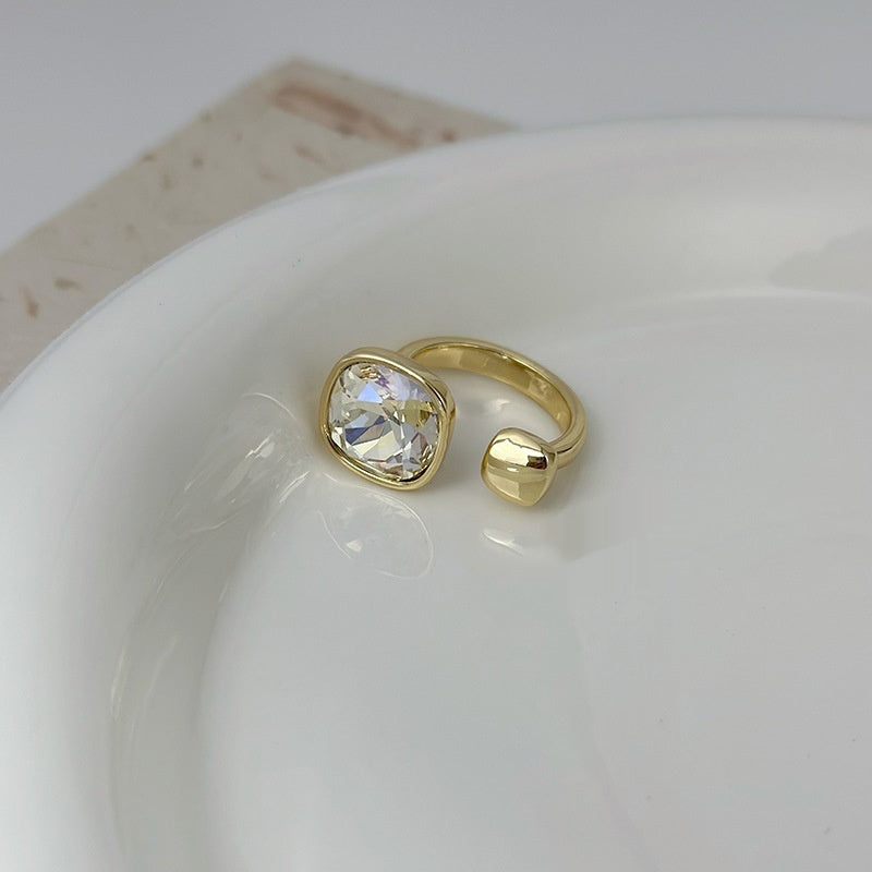Blue Gemstone Fashionable Index Finger Ring