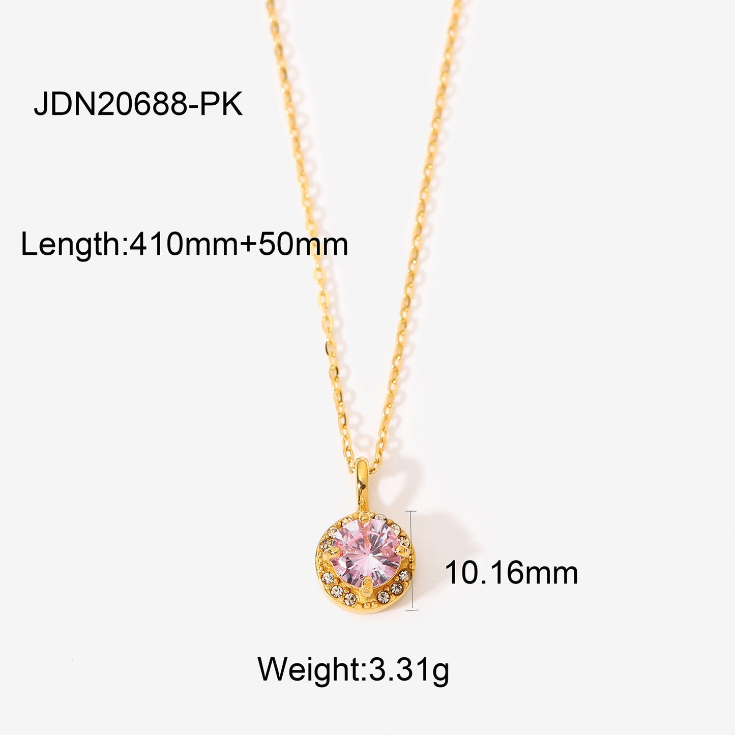 Adora Gemstone Necklace